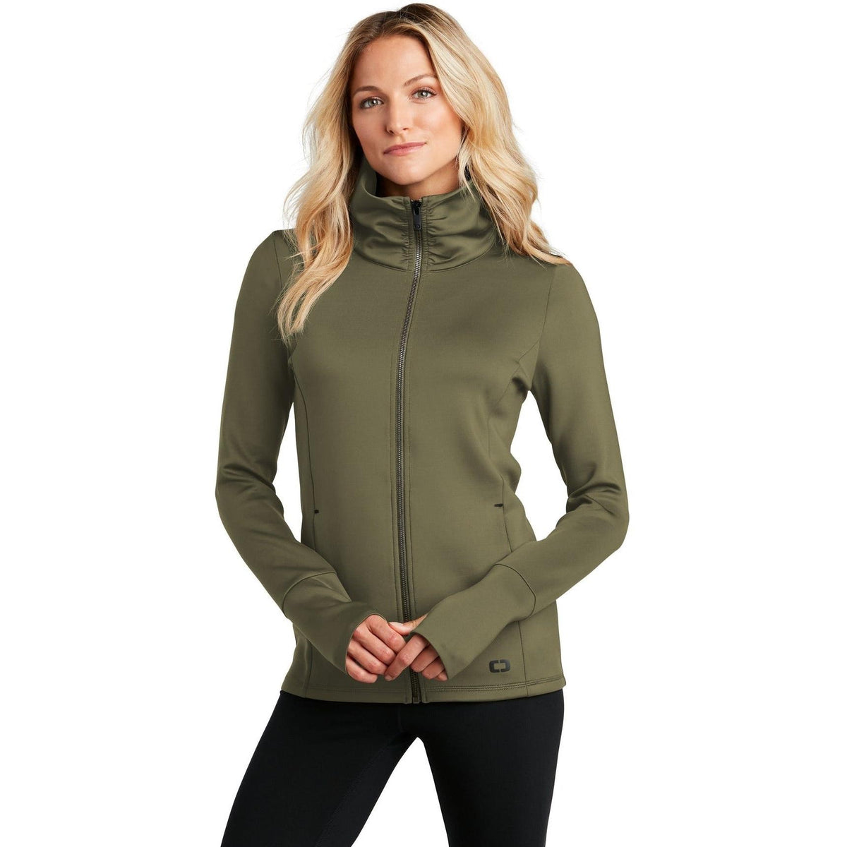 no-logo OGIO Women's Endurance Modern Performance Full-Zip-Full Zips-OGIO-Thread Logic