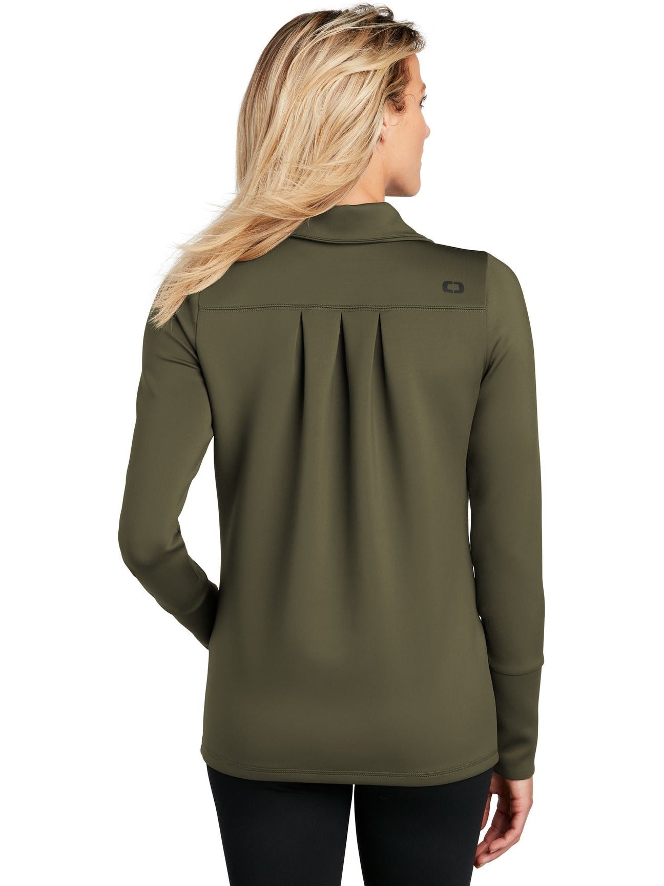 no-logo OGIO Ladies Endurance Modern Performance Full-Zip-Regular-OGIO-Thread Logic