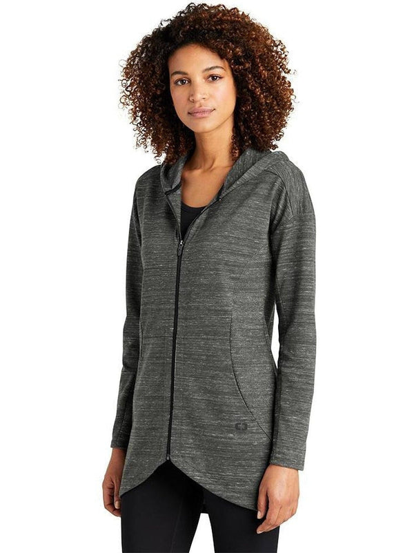 no-logo OGIO Ladies Flux Full-Zip Hoodie-Regular-OGIO-Thread Logic