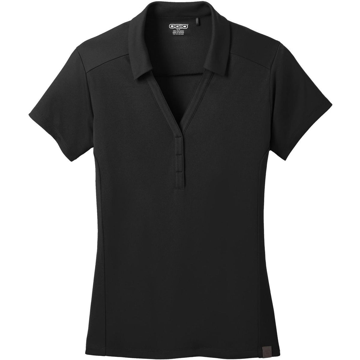 no-logo OGIO Women's Framework Polo-Regular-OGIO-Blacktop-XS-Thread Logic