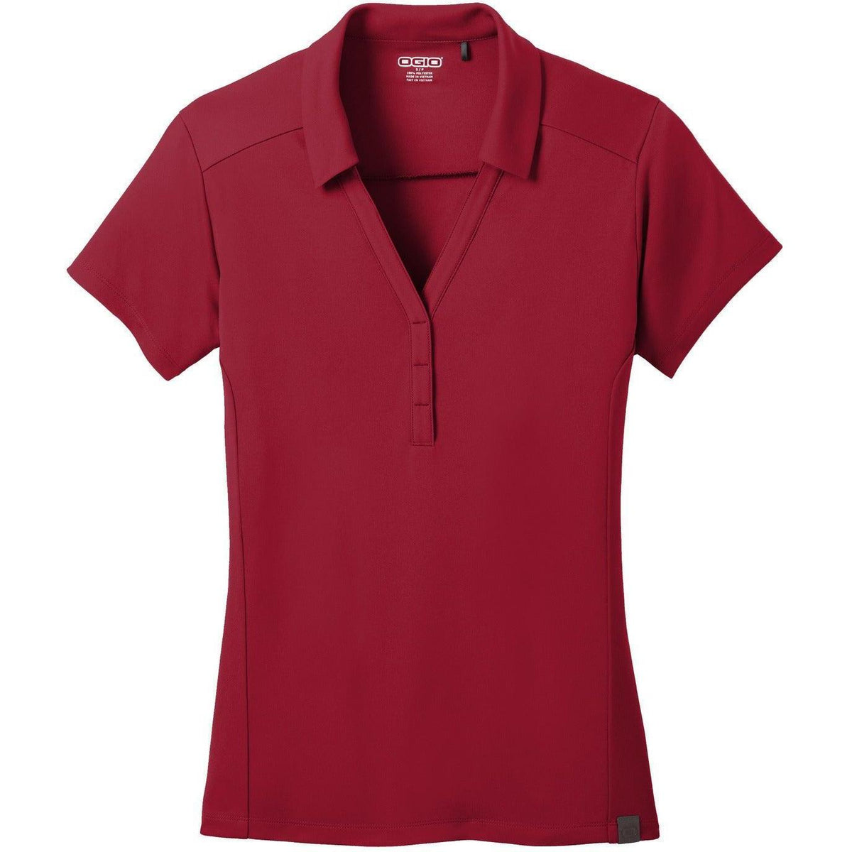 no-logo OGIO Women's Framework Polo-Regular-OGIO-Signal Red-XS-Thread Logic