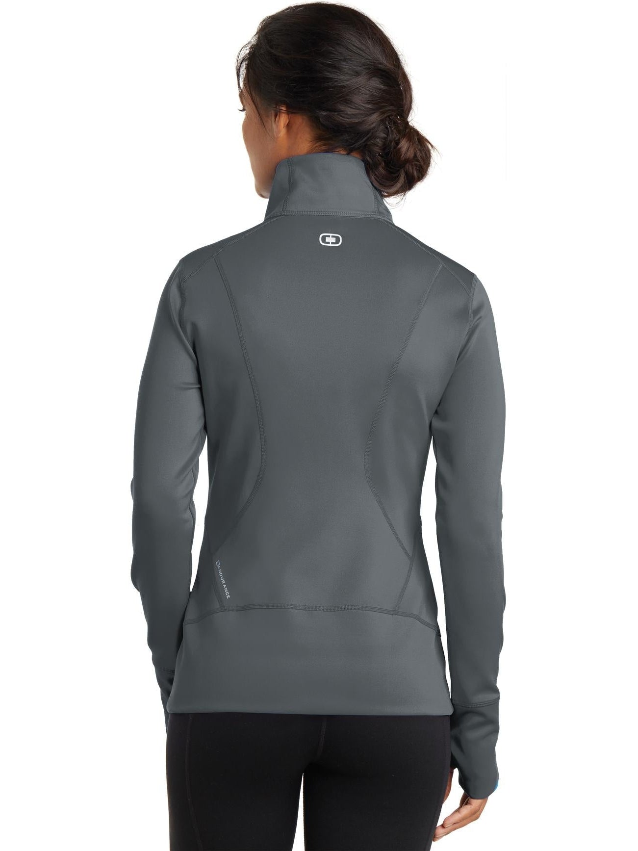 no-logo OGIO Ladies Fulcrum Full-Zip-Regular-OGIO-Thread Logic