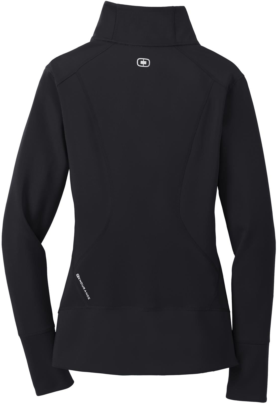 no-logo OGIO Ladies Fulcrum Full-Zip-Regular-OGIO-Thread Logic
