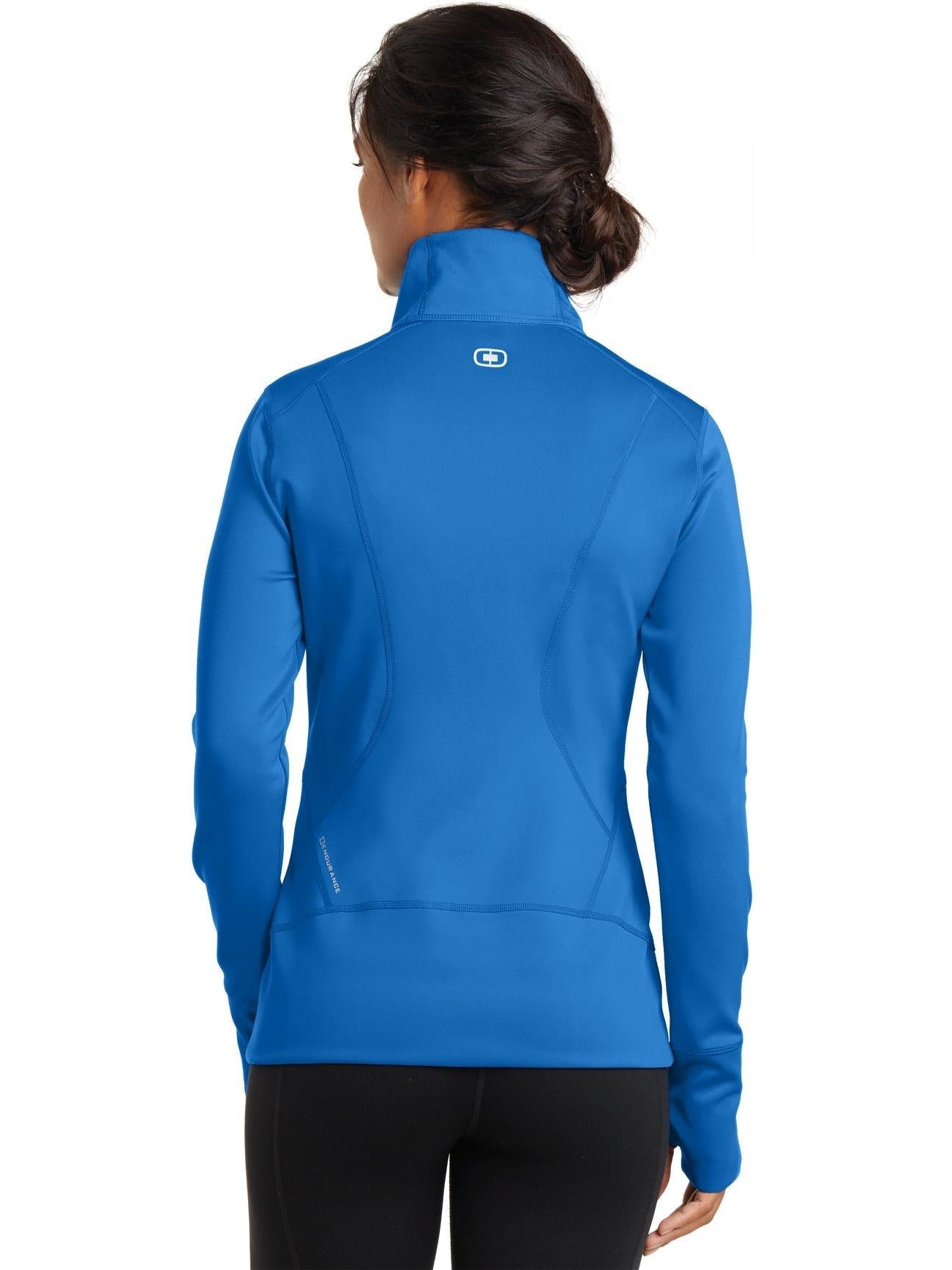 no-logo OGIO Ladies Fulcrum Full-Zip-Regular-OGIO-Thread Logic