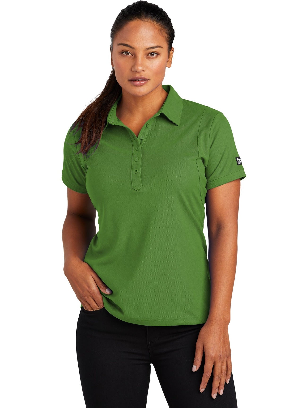no-logo OGIO Ladies Jewel Polo-Regular-OGIO-Thread Logic