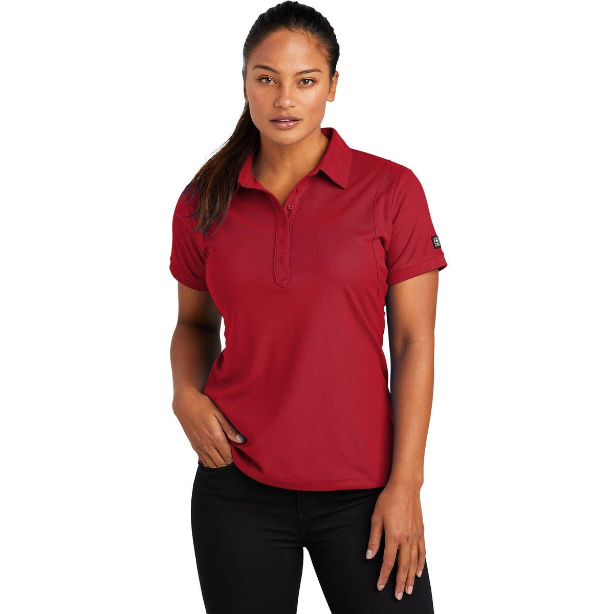 no-logo OGIO Women's Jewel Polo-Regular-OGIO-Thread Logic
