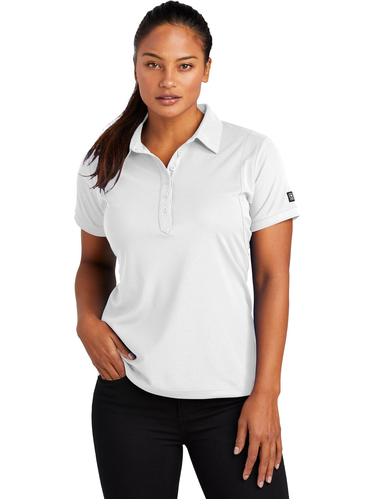 no-logo OGIO Ladies Jewel Polo-Regular-OGIO-Thread Logic