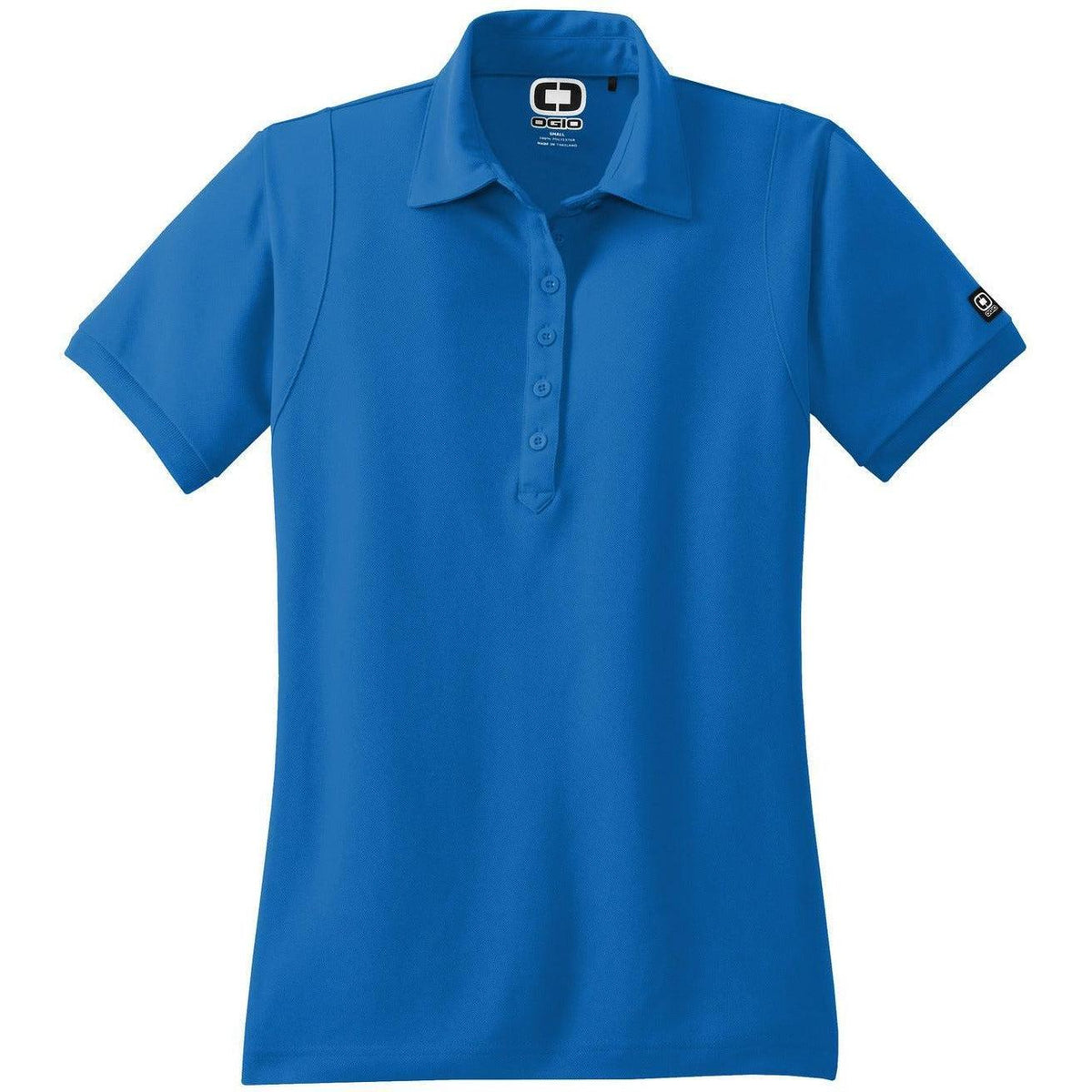 no-logo OGIO Women's Jewel Polo-Regular-OGIO-Electric Blue-XS-Thread Logic