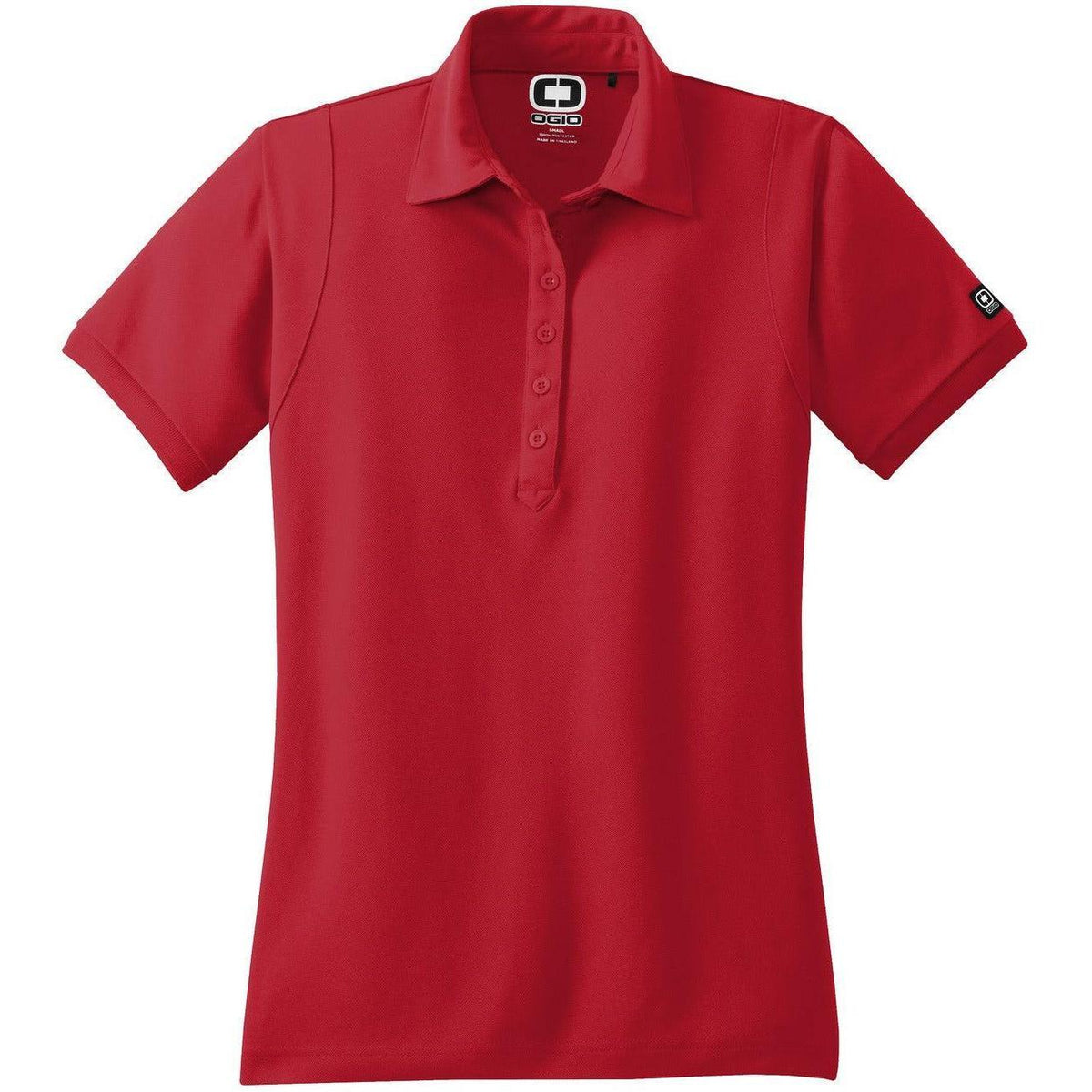 no-logo OGIO Women's Jewel Polo-Regular-OGIO-Signal Red-XS-Thread Logic