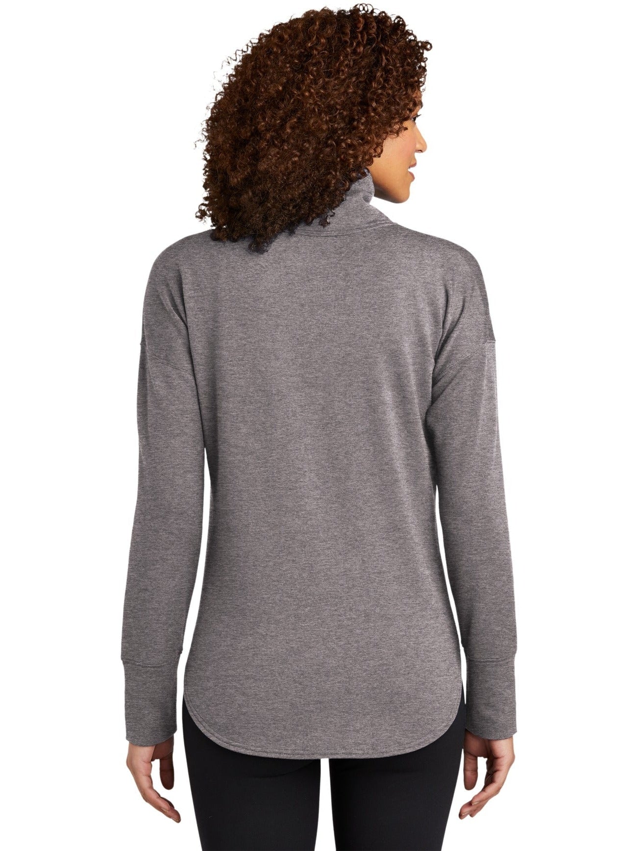 no-logo OGIO Ladies Luuma Full-Zip Fleece-Regular-OGIO-Thread Logic