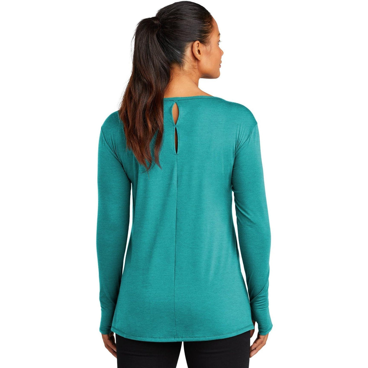 no-logo OGIO Ladies Luuma Long Sleeve Tunic-Active-OGIO-Thread Logic