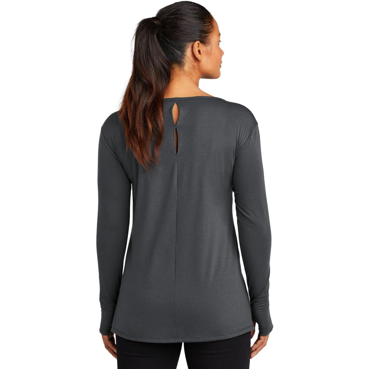 no-logo OGIO Ladies Luuma Long Sleeve Tunic-Active-OGIO-Thread Logic