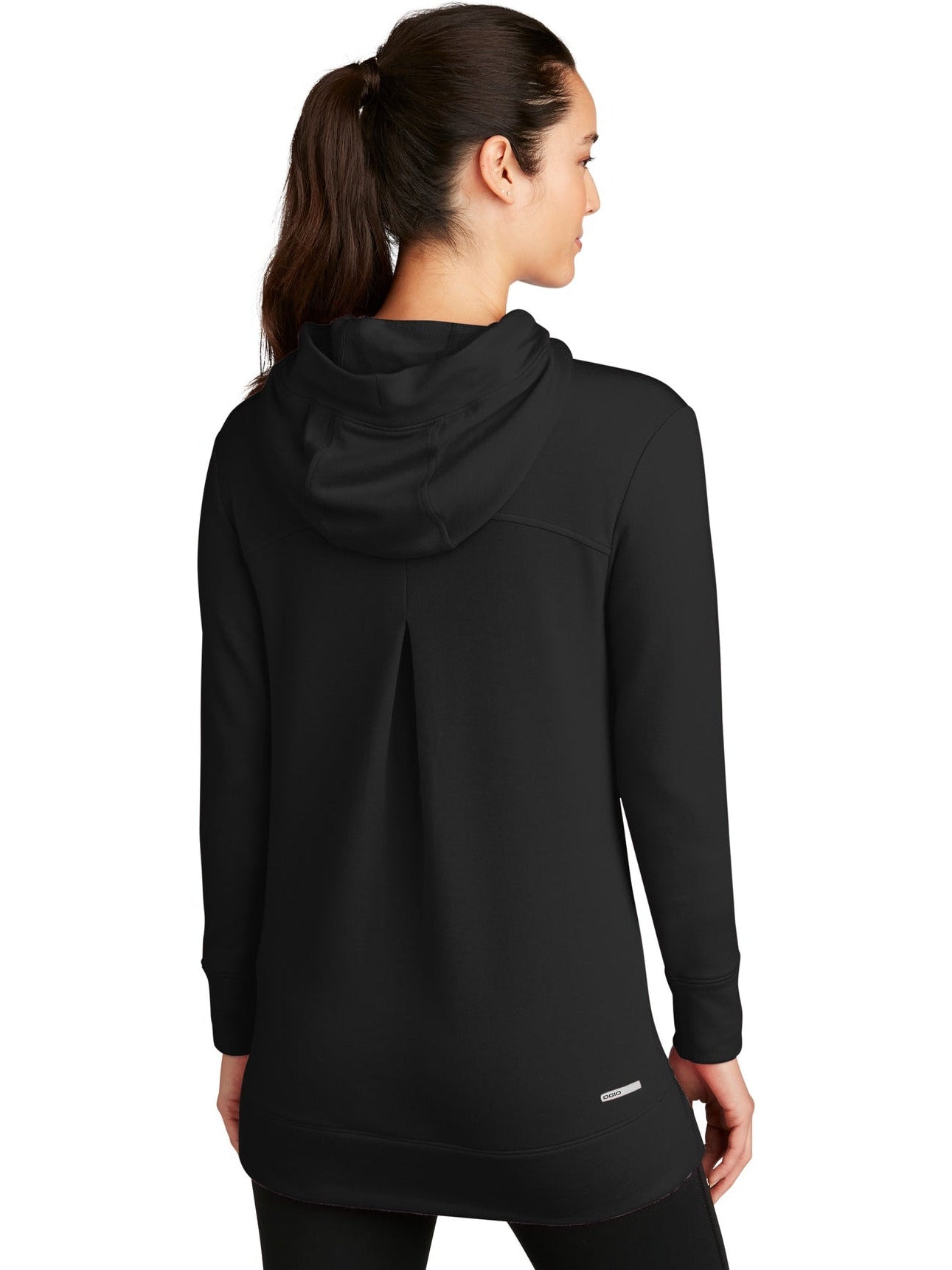 Wayne Pediatrics OGIO ® Ladies Luuma Pullover Fleece Hoodie Left Chest Printed main image 1