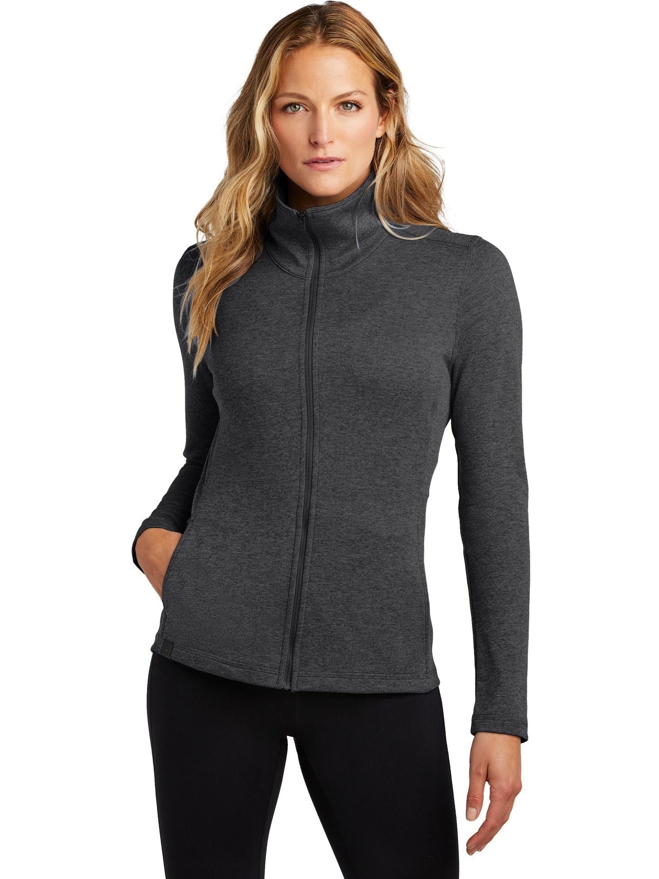no-logo OGIO Ladies Pixel Full-Zip-Regular-OGIO-Thread Logic