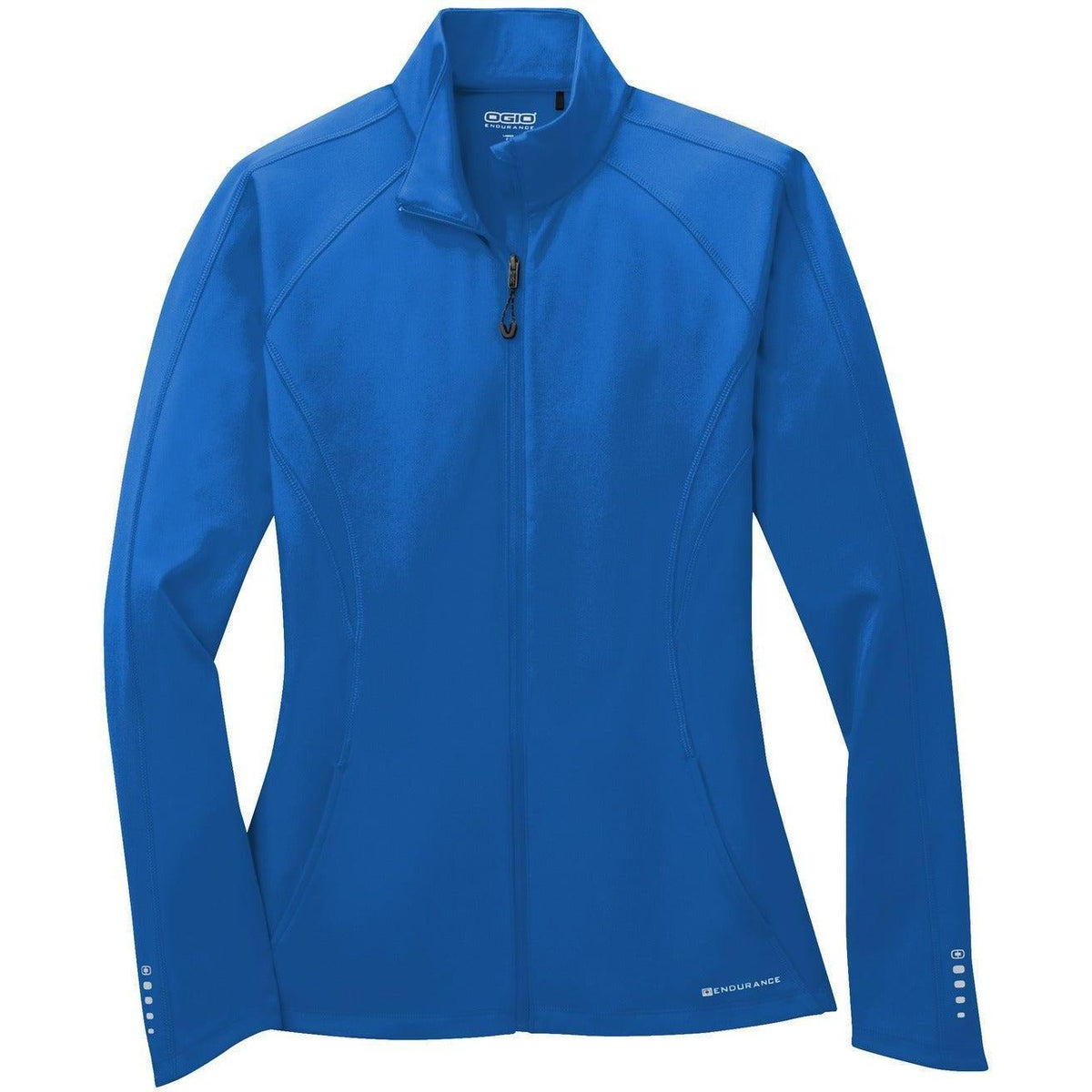 no-logo OGIO Women's Radius Full-Zip-Full Zips-OGIO-Electric Blue-XS-Thread Logic