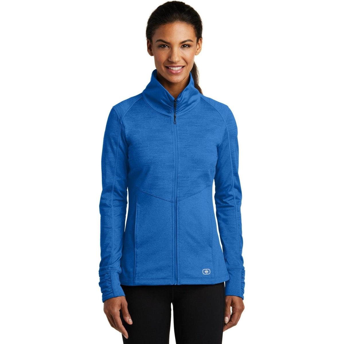 no-logo OGIO Women's Sonar Full-Zip-Full Zips-OGIO-Thread Logic