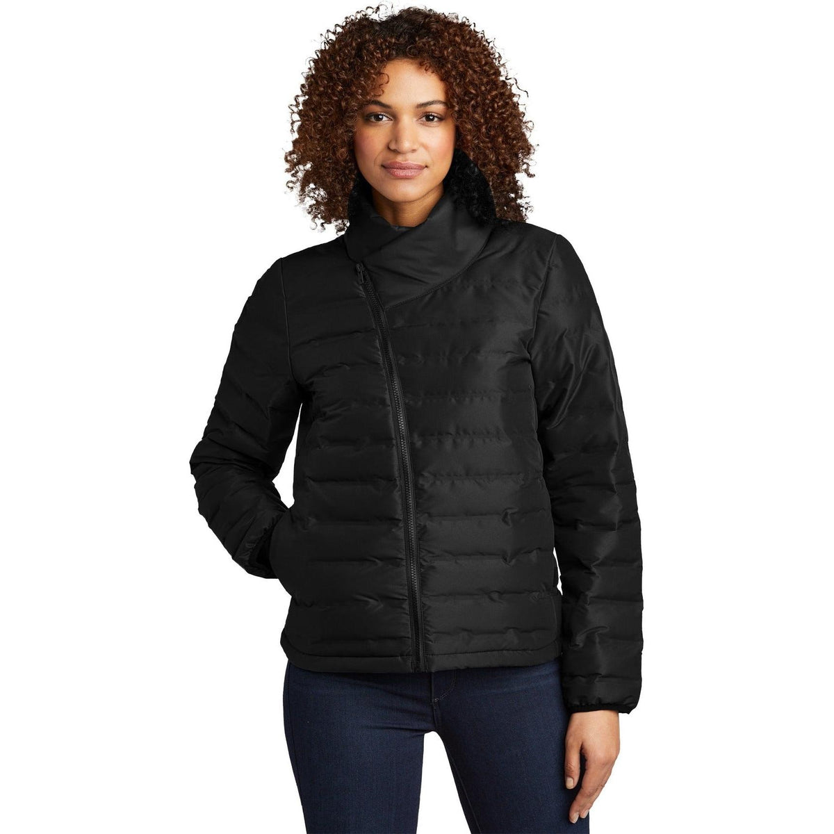 no-logo OGIO Ladies Street Puffy Full-Zip Jacket-Regular-OGIO-Thread Logic