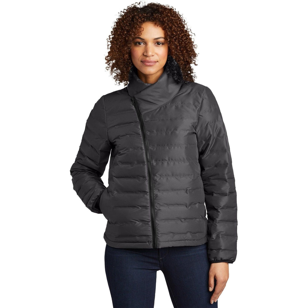 no-logo OGIO Ladies Street Puffy Full-Zip Jacket-Regular-OGIO-Thread Logic