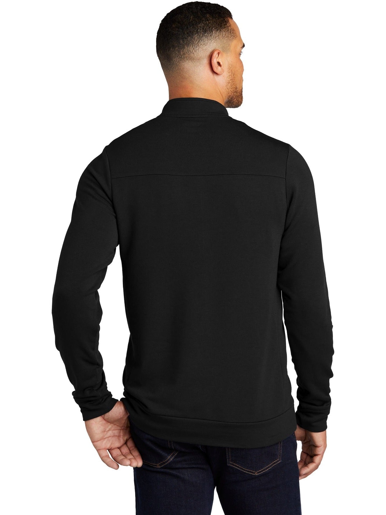 no-logo OGIO Luuma 1/2-Zip Fleece-Regular-OGIO-Thread Logic