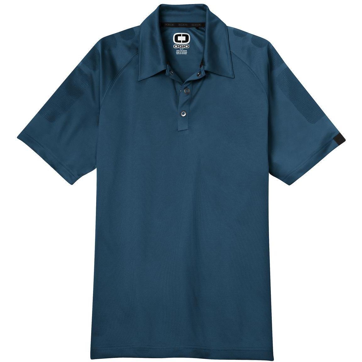 no-logo OGIO Optic Polo-Active-OGIO-Blue Indigo-S-Thread Logic