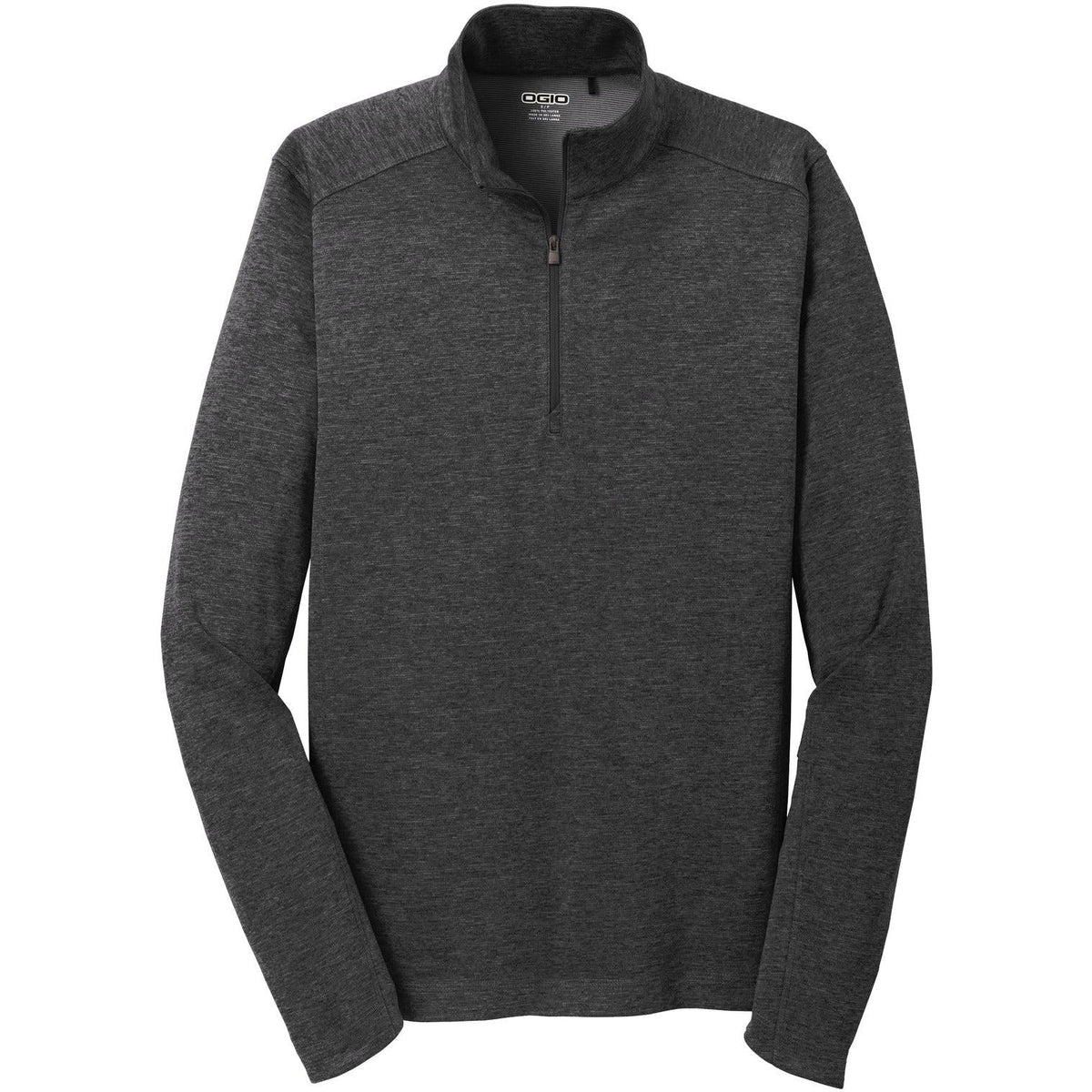 no-logo OGIO Pixel 1/4-Zip-Quarter Zips-OGIO-Blacktop-XS-Thread Logic
