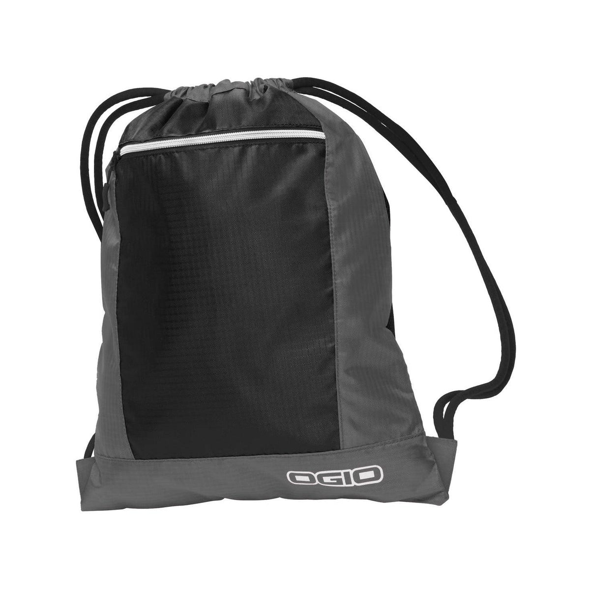 no-logo OGIO Pulse Cinch Pack-Bags-OGIO-Grey/Black-Thread Logic
