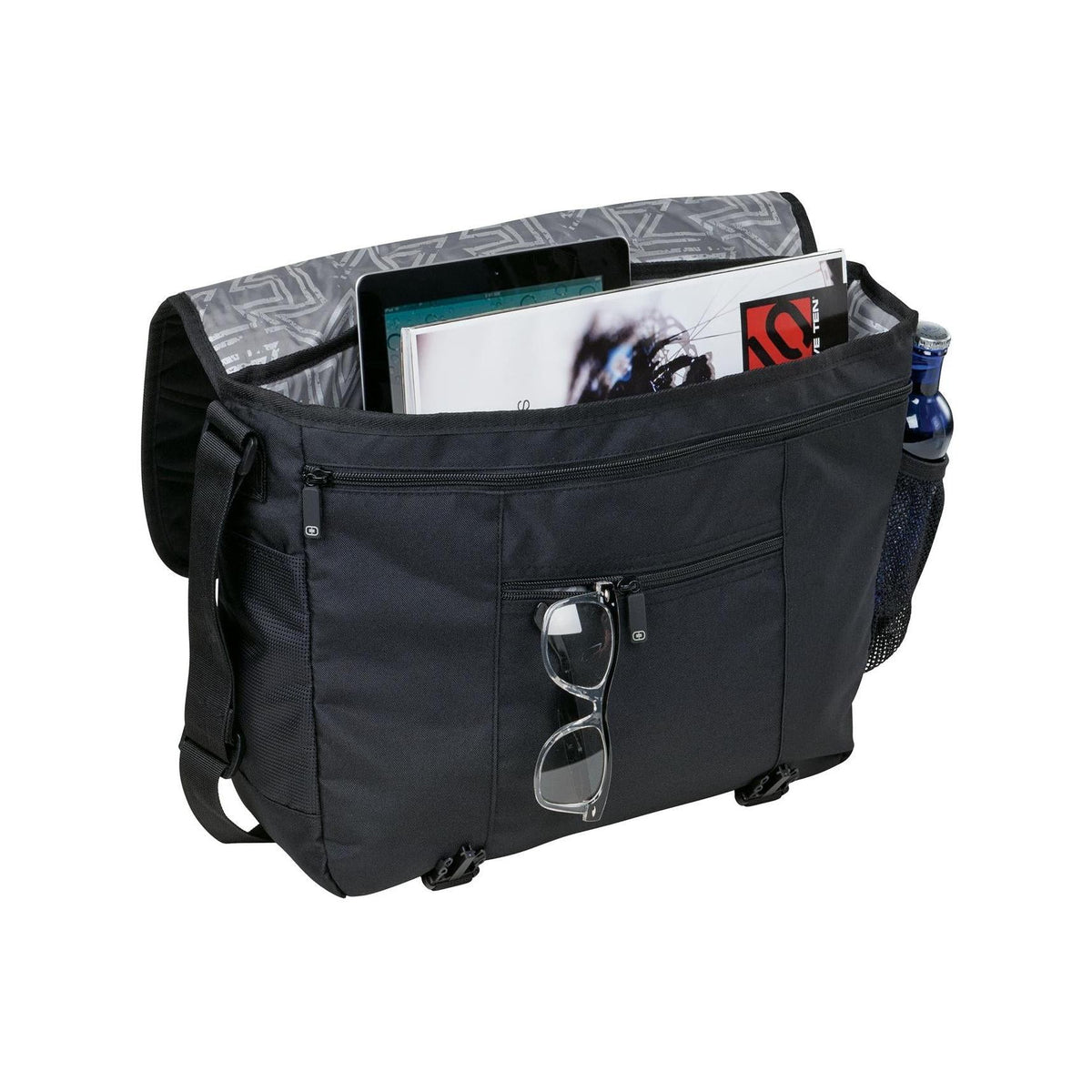 no-logo OGIO Upton Messenger-Regular-OGIO-Black-Thread Logic