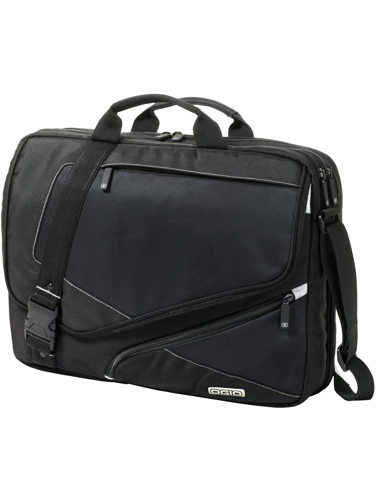 no-logo OGIO Voyager Messenger-Regular-OGIO-Black/Petrol-Thread Logic