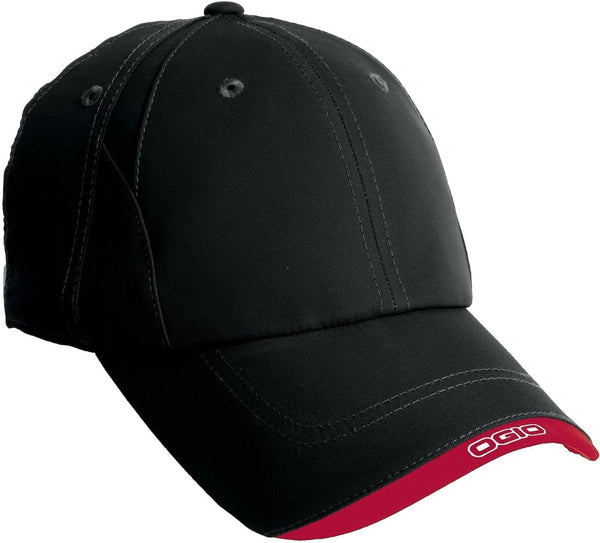 no-logo OGIO X-Over Cap-Regular-OGIO-Blacktop/Chili Red-OSFA-Thread Logic 