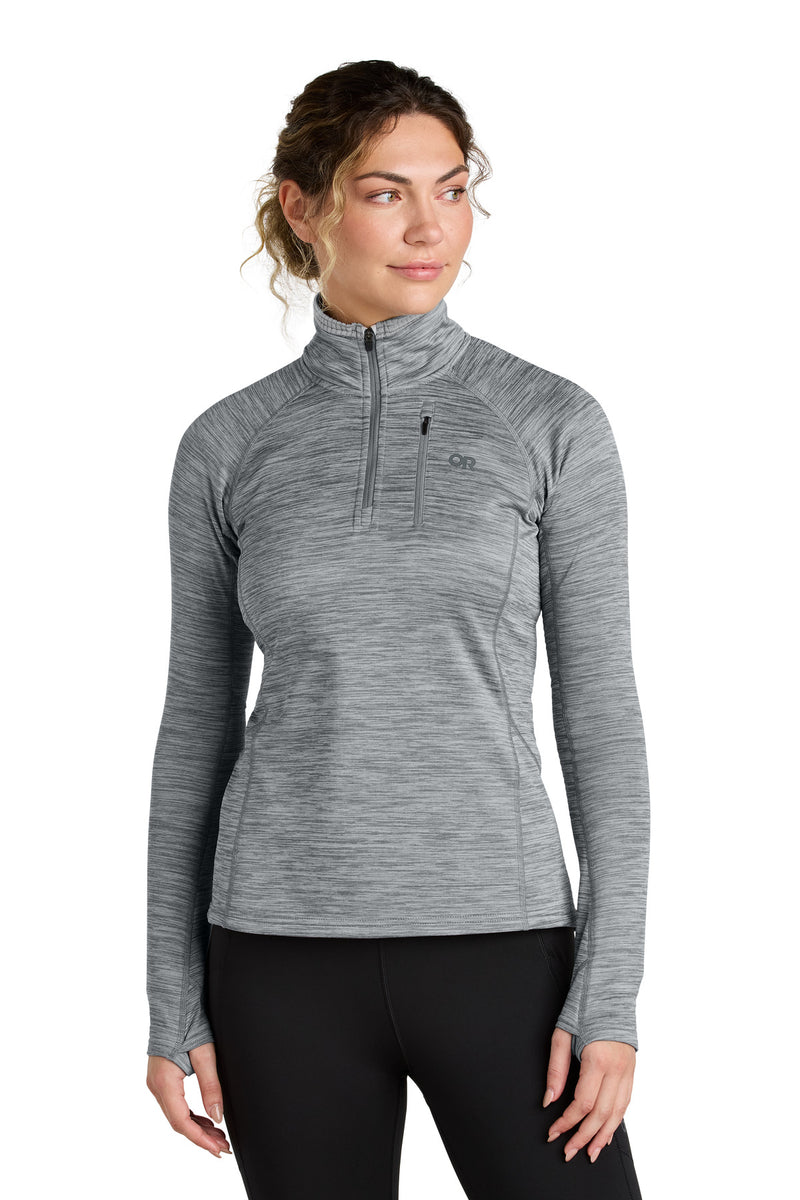 Outdoor Research Ladies Tech Grid 1/4-Zip Fleece