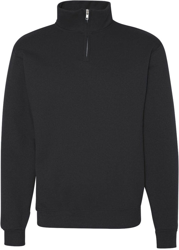 OUTLET-Jerzees Nublend Cadet Collar Quarter-Zip Sweatshirt