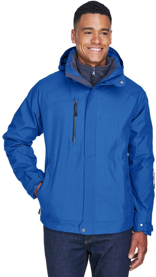 no-logo OUTLET-North End Caprice 3-in-1 Jacket with Soft Shell Liner-Men's Jackets-North End-Black-L-Thread Logic