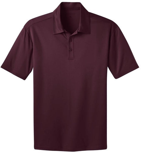 Port Authority-Silk Touch Performance Polo-S-Maroon-Thread Logic