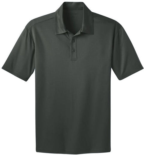 Port Authority-Silk Touch Performance Polo-S-Steel Grey-Thread Logic