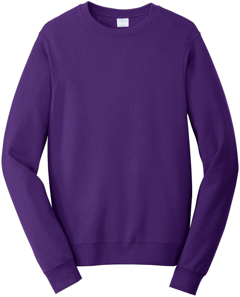 OUTLET-Port & Company Fan Favorite Fleece Crewneck Sweatshirt