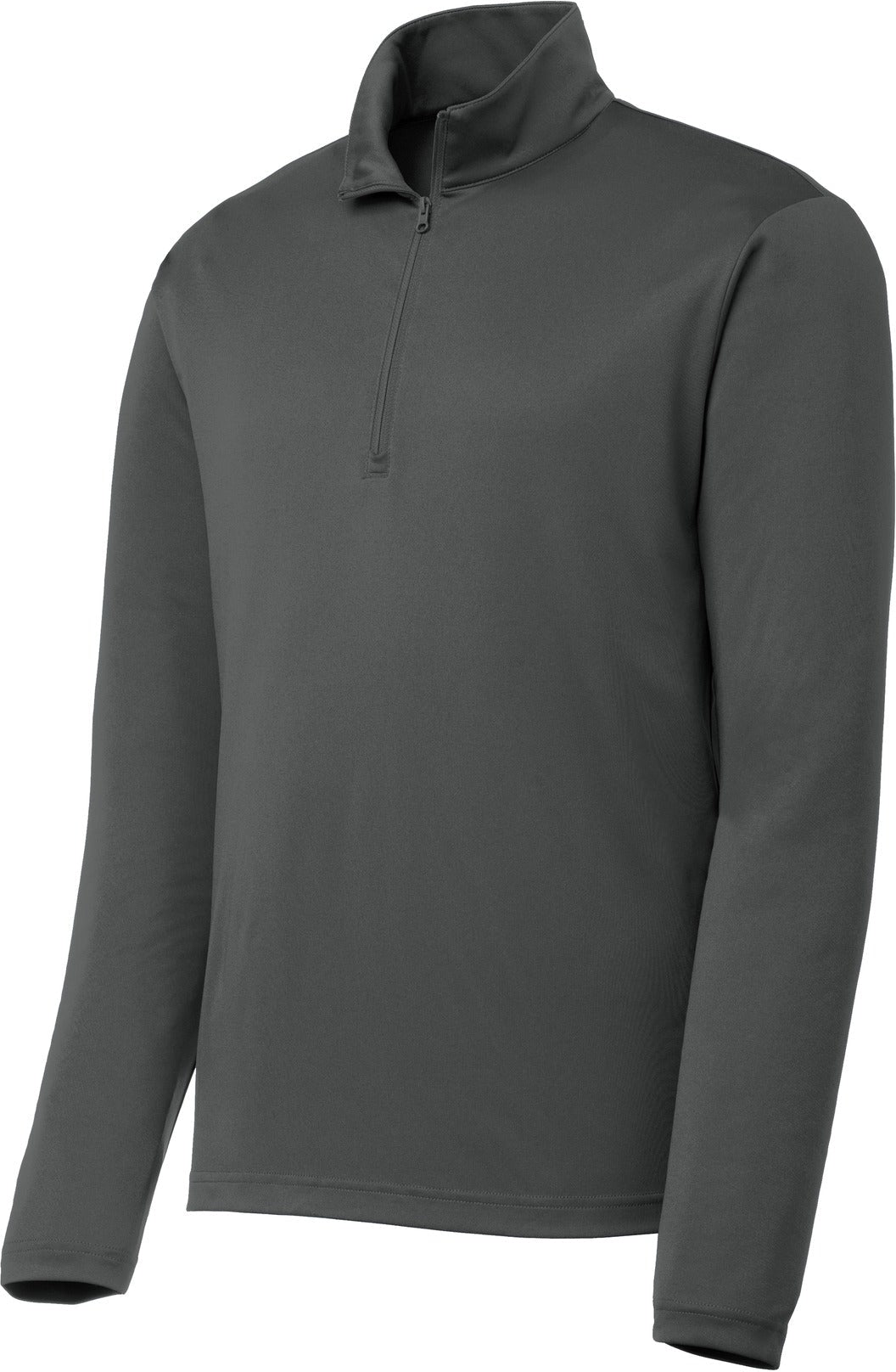  OUTLET-Sport-Tek PosiCharge Competitor 1/4-Zip Pullover-Regular-Sport-Tek-Iron Grey-XS-Thread Logic