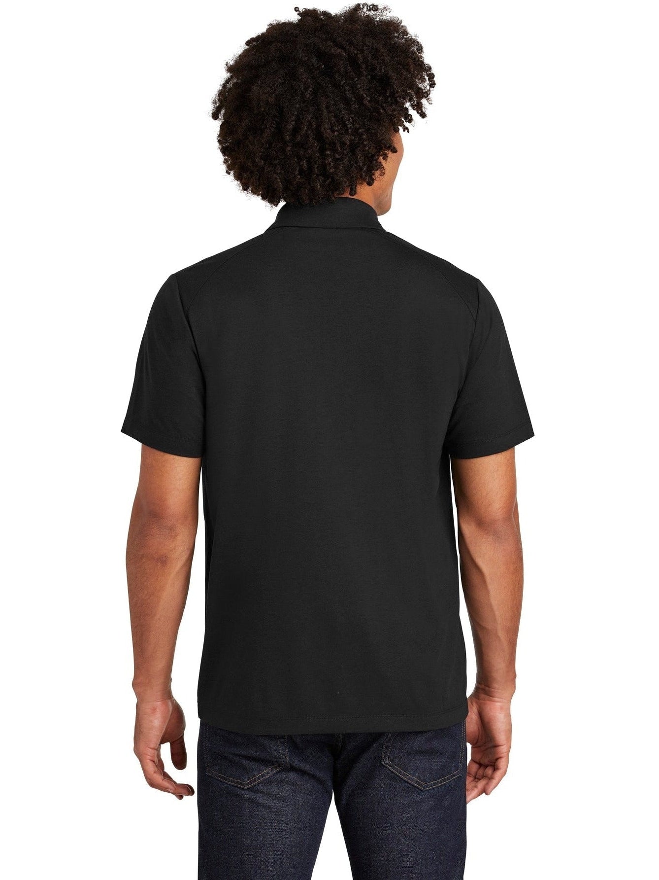 no-logo OUTLET-Sport-Tek PosiCharge Tri-Blend Wicking Polo-Regular-Sport-Tek-Thread Logic