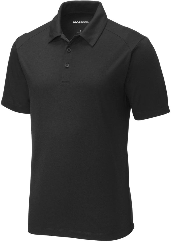  OUTLET-Sport-Tek PosiCharge Tri-Blend Wicking Polo-Regular-Sport-Tek-Black Triad Solid-S-Thread Logic