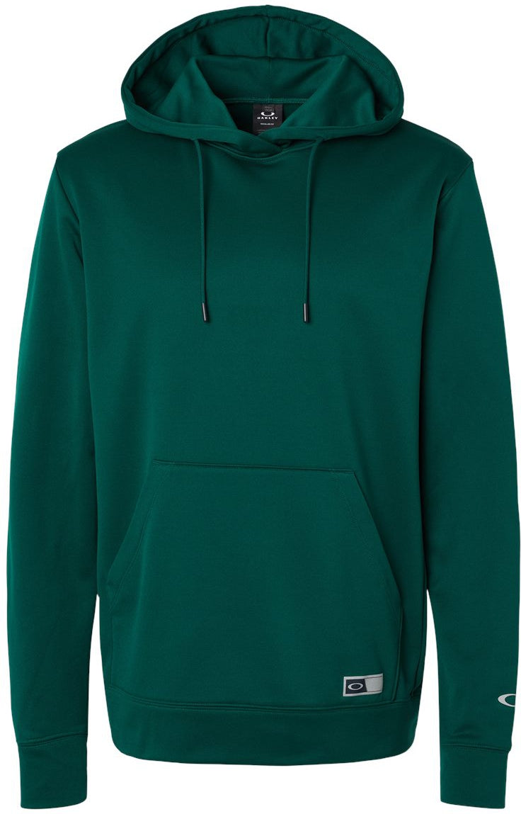 Oakley Team Issue Hydrolix Hooded Sweatshirt-Apparel-Oakley-Team Fir-S-Thread Logic