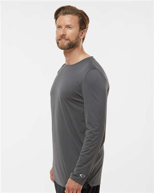 no-logo Oakley Team Issue Hydrolix Long Sleeve T-Shirt-Apparel-Oakley-Thread Logic