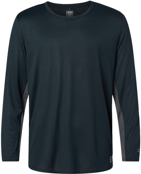 Oakley Team Issue Hydrolix Long Sleeve T-Shirt-Apparel-Oakley-Blackout-S-Thread Logic