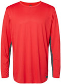 Oakley Team Issue Hydrolix Long Sleeve T-Shirt-Apparel-Oakley-Team Red-S-Thread Logic
