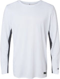 Oakley Team Issue Hydrolix Long Sleeve T-Shirt-Apparel-Oakley-White-S-Thread Logic