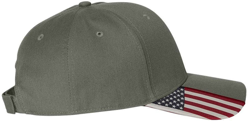no-logo Outdoor Cap American Flag Cap-Caps-Outdoor Cap-Thread Logic 