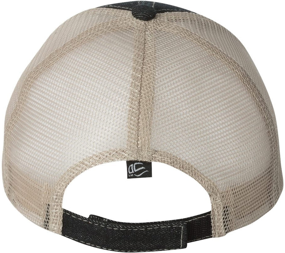no-logo Outdoor Cap Denim Mesh Back Cap-Headwear-Outdoor Cap-Thread Logic 
