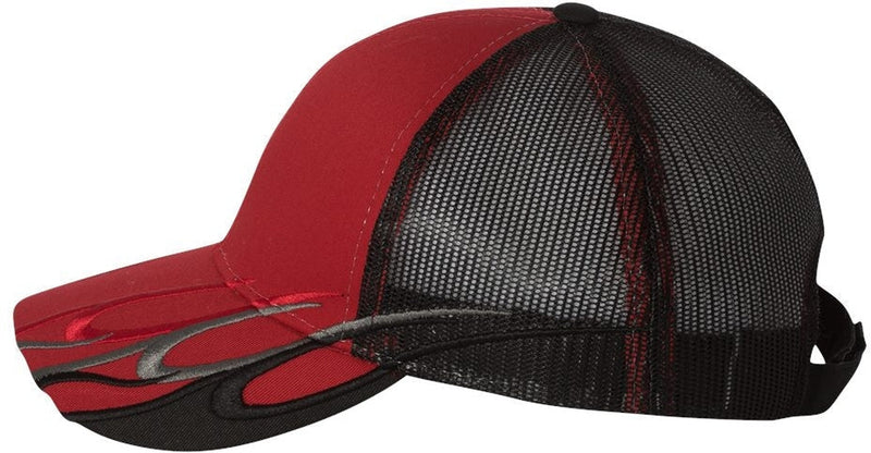 no-logo Outdoor Cap Flame Mesh-Back Cap-Headwear-Outdoor Cap-Thread Logic 