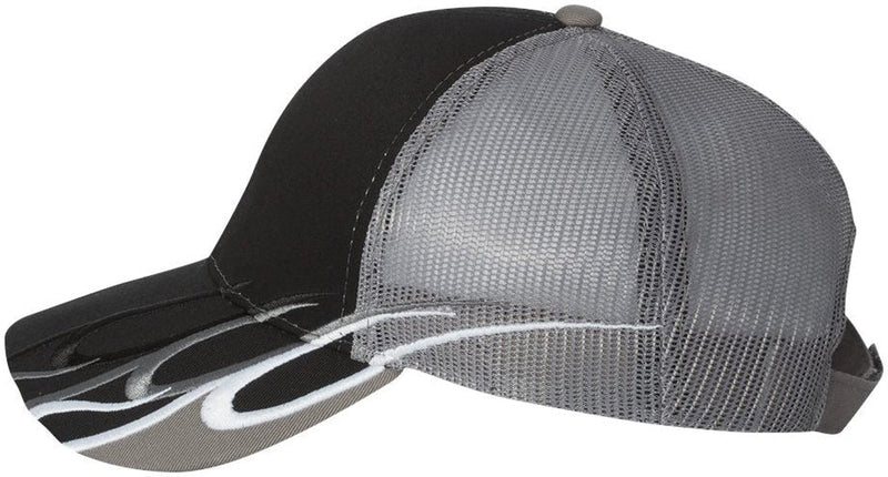 no-logo Outdoor Cap Flame Mesh-Back Cap-Headwear-Outdoor Cap-Thread Logic 
