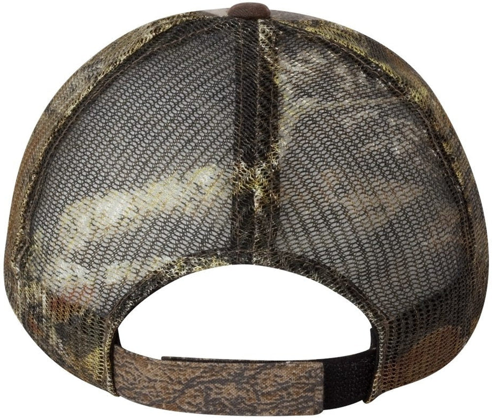 no-logo Outdoor Cap Mesh-Back Camo Cap-Headwear-Outdoor Cap-Thread Logic 