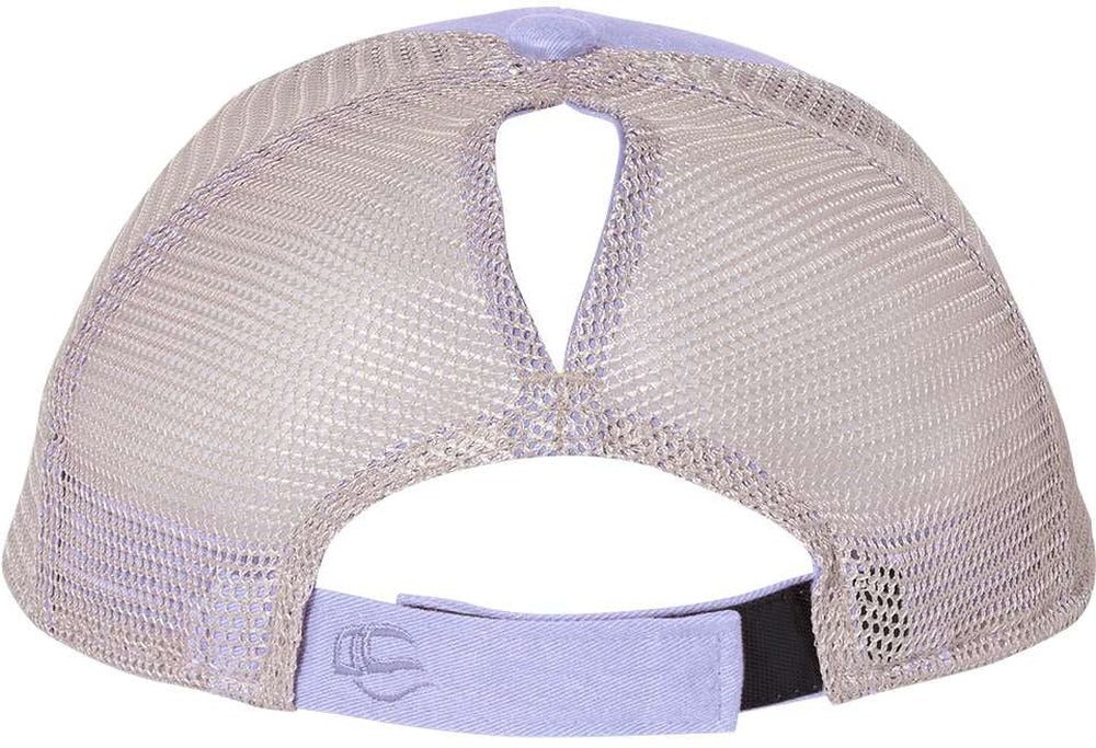 no-logo Outdoor Cap Ponytail Mesh-Back Cap-Headwear-Outdoor Cap-Thread Logic 