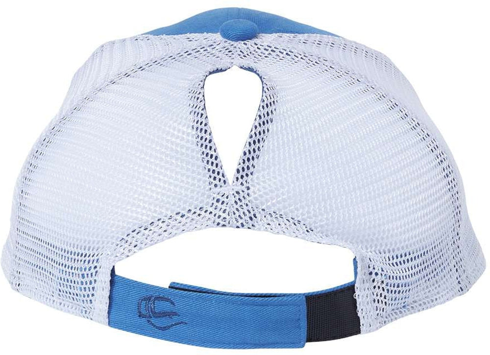 no-logo Outdoor Cap Ponytail Mesh-Back Cap-Headwear-Outdoor Cap-Thread Logic 